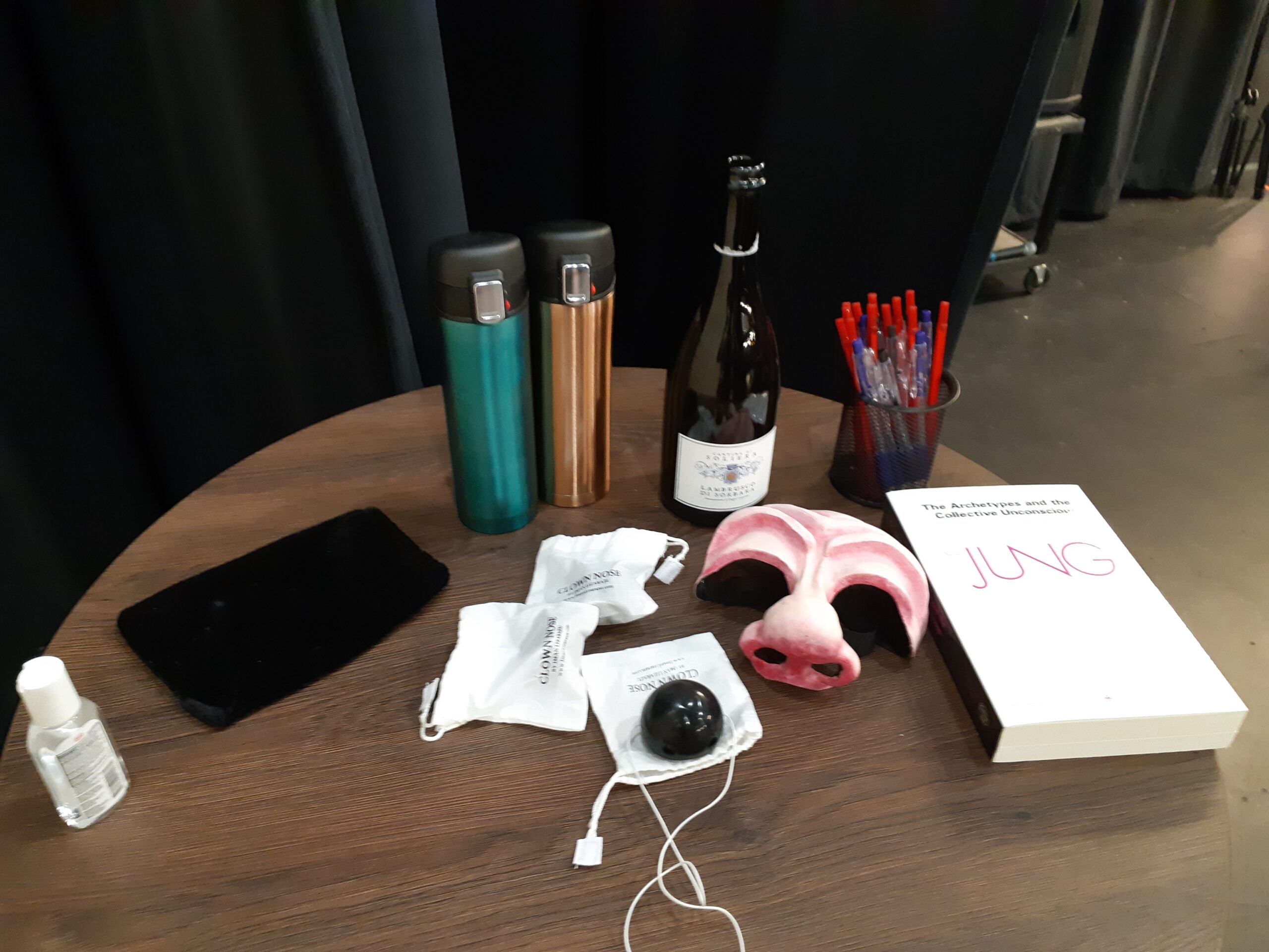 Items and artifacts collected for quick access during the pseudo-academic lecture and story-telling portions of The Shadow and the Fool.
